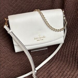 Kate Spade White Crossbody Bag